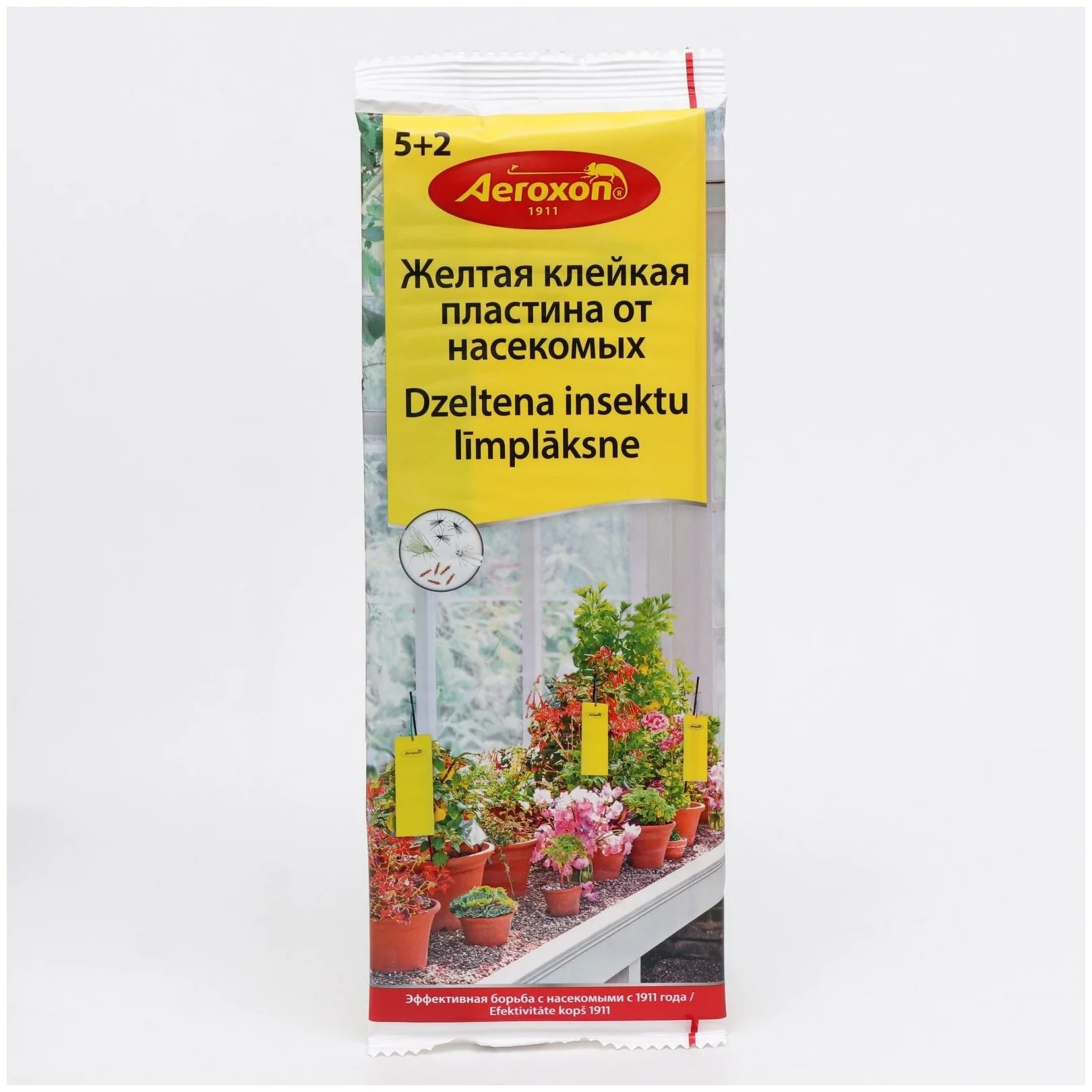 Клейкая пластина AEROXON от вредных насекомых